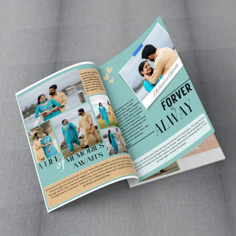 Personalized Magazine with your images and story